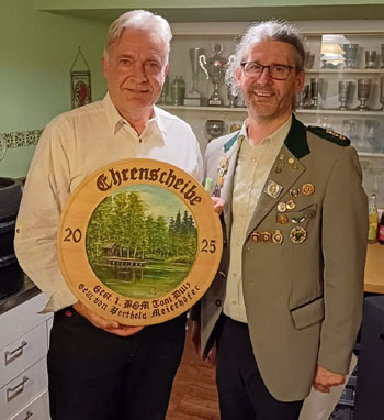 Kirchweihschie�en - K�nigsproklamation